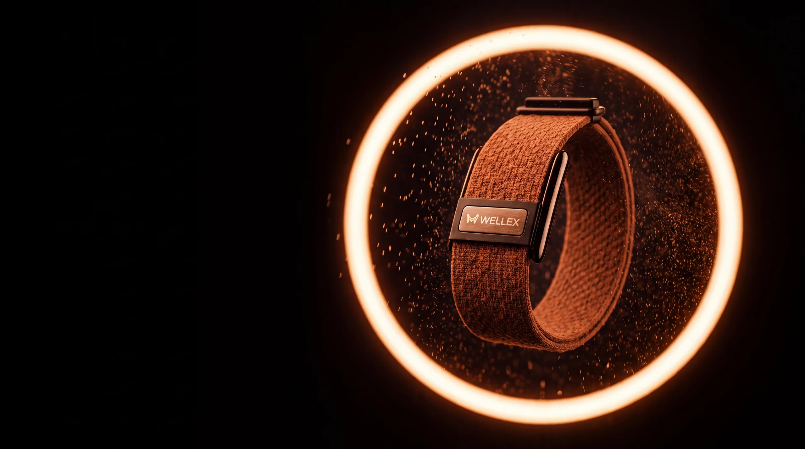 A wrist at rest in early morning light